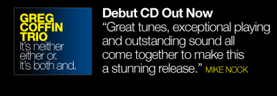 Greg Coffin Trio Debut CD